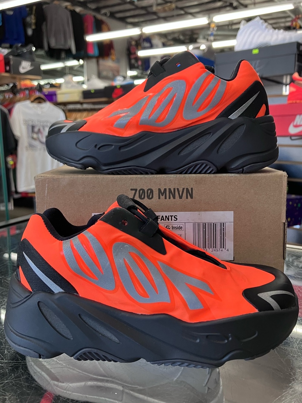 Adidas Yeezy Boost 700 MNVN TD Orange Size 9K